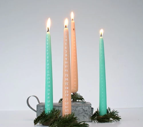 23rd day of Christmas crafts: advent candle