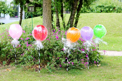 Lollipop balloons