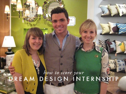 Scoring your dream design internship