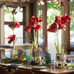 paper-flower-amaryllis-christmas-table