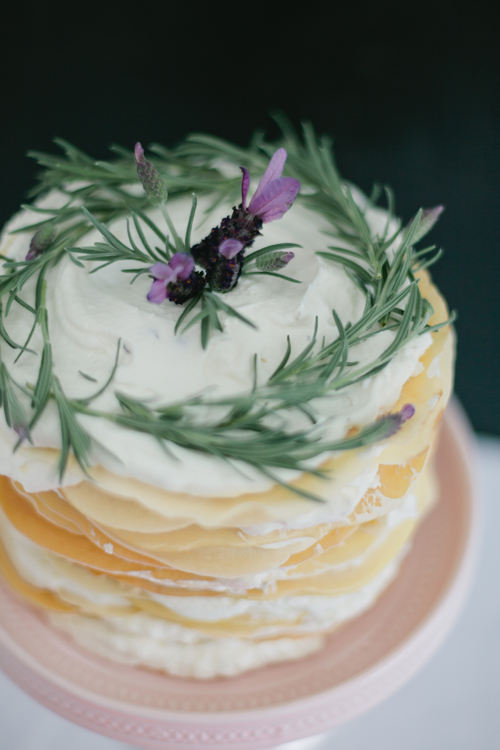 lavender honey crepe cake recipe