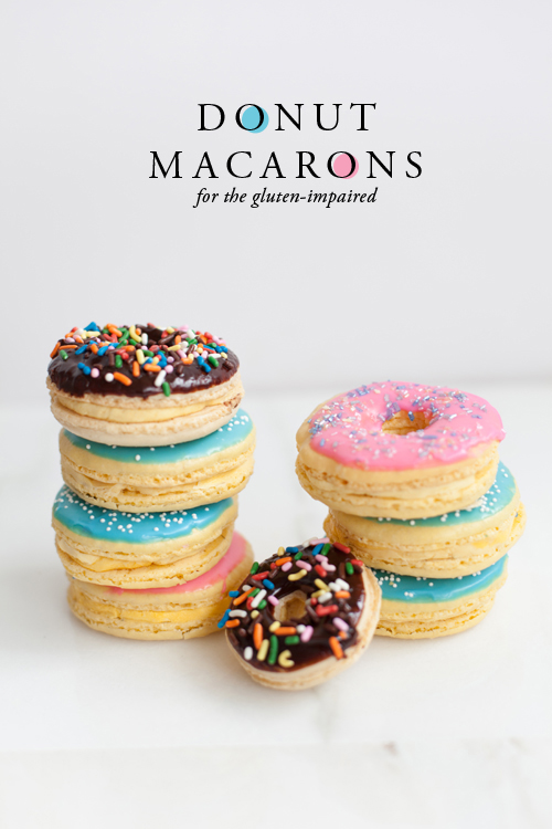 Donut macarons