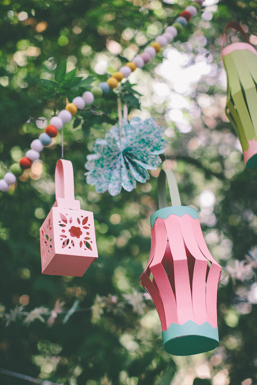 Learn to make these paper lanterns.