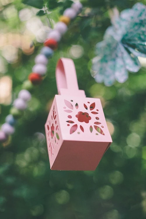 DIY Flower Paper Lanterns Tutorial - Make Life Lovely