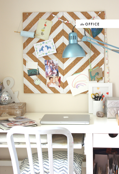 DIYPAINTEDCORKBOARD The House That Lars Built