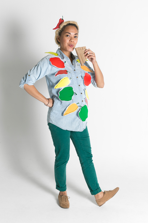 "Peter Piper Picked a Peck of Pickled Peppers" Halloween costume