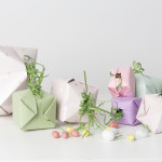 Origami surprise boxes for Easter