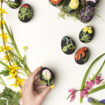 Botanical Easter eggs