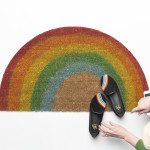 DIY Rainbow Rug