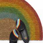 Rainbow Rug and Rainbow Shoes