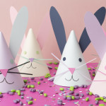 DIY bunny hats