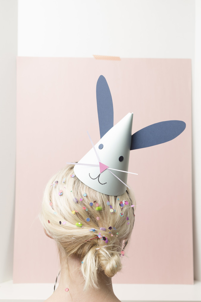 DIY bunny hats