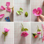 light pink flower tutorial
