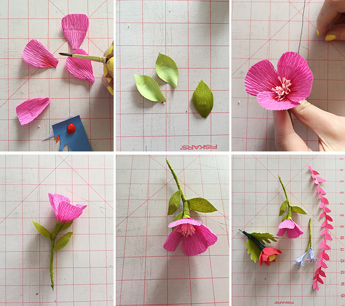 light pink flower tutorial