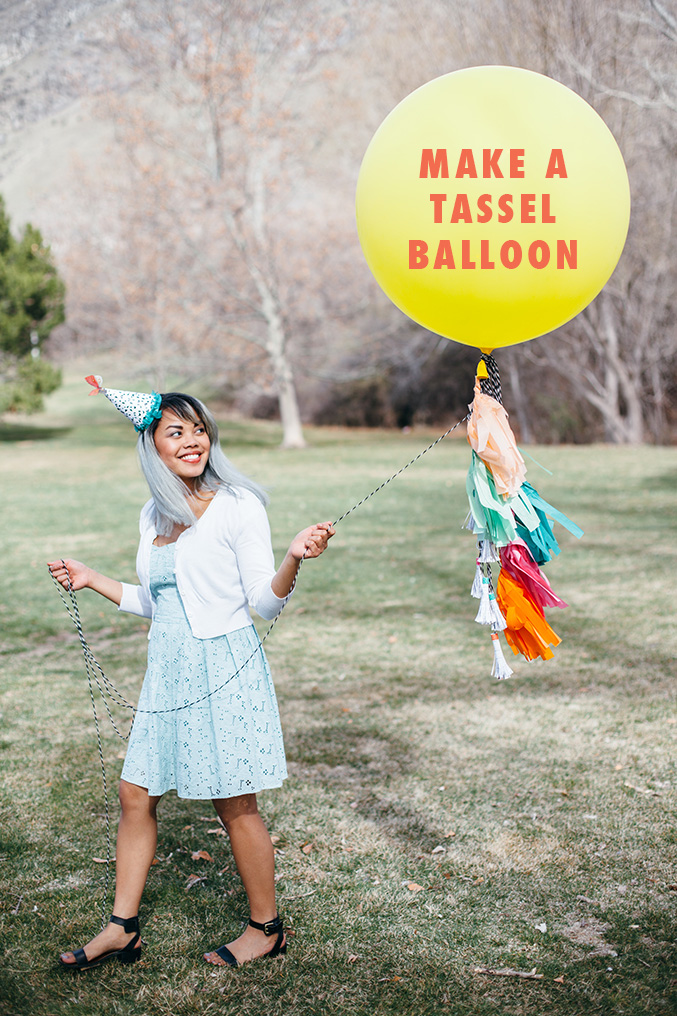 Make a tassel balloon