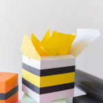 DIY licorice wrapping paper