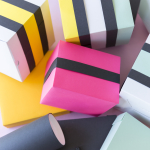 DIY licorice wrapping paper
