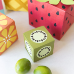 Turn your wrapping paper into fruit!