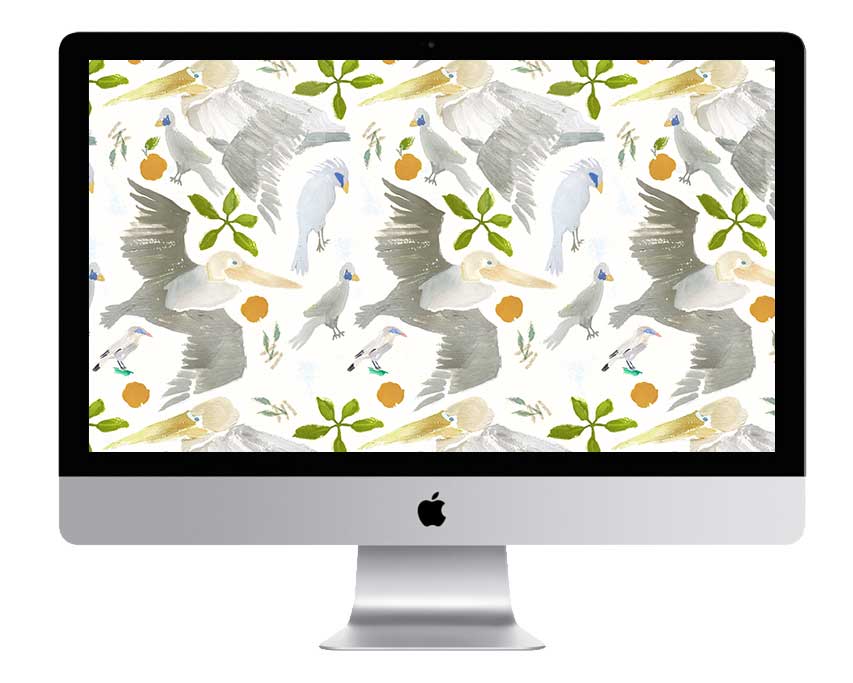 September desktop and phone wallpaper