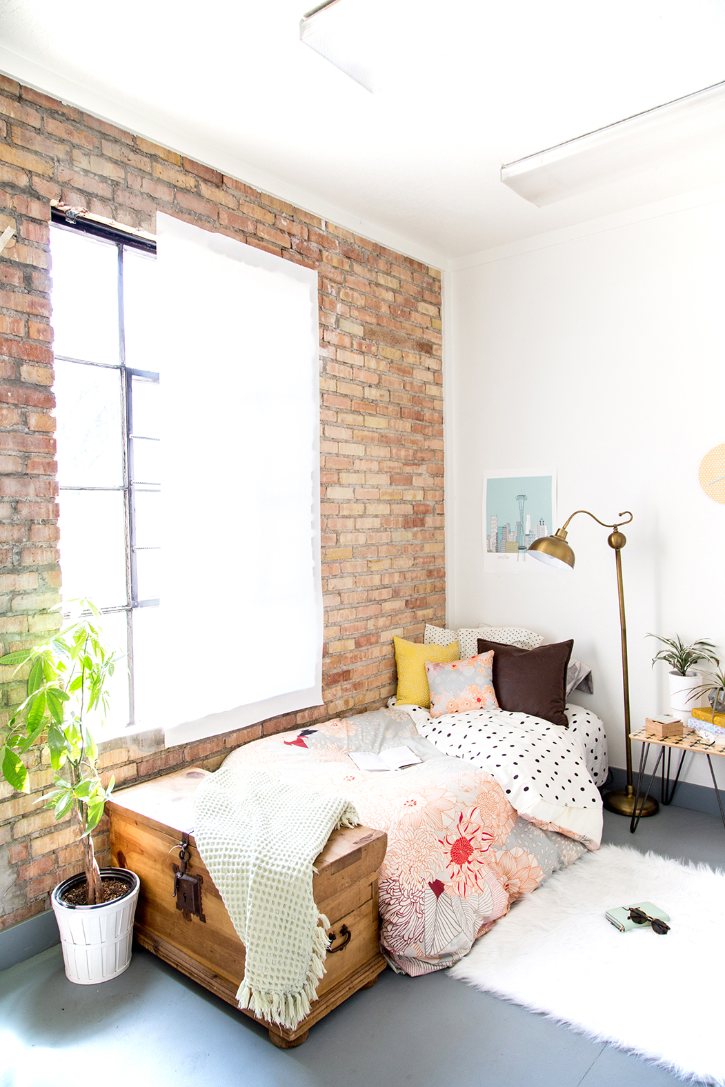 Dorm room makeover with Deny Designs