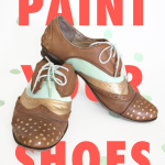 DIY painted shoes