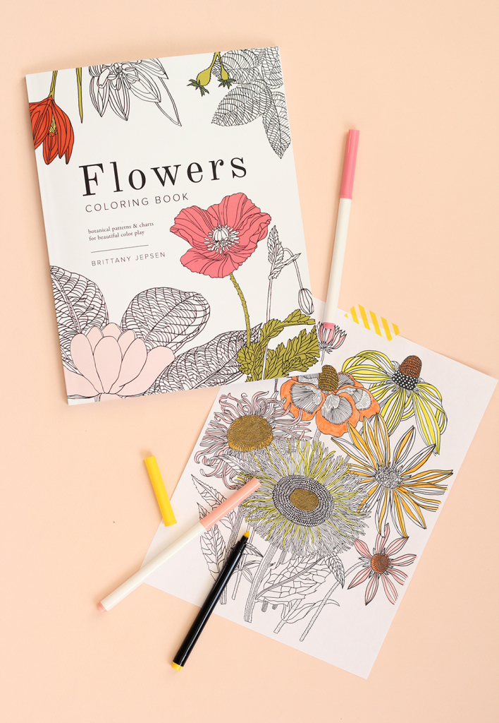 Flowers Coloring Book - The House That Lars Built