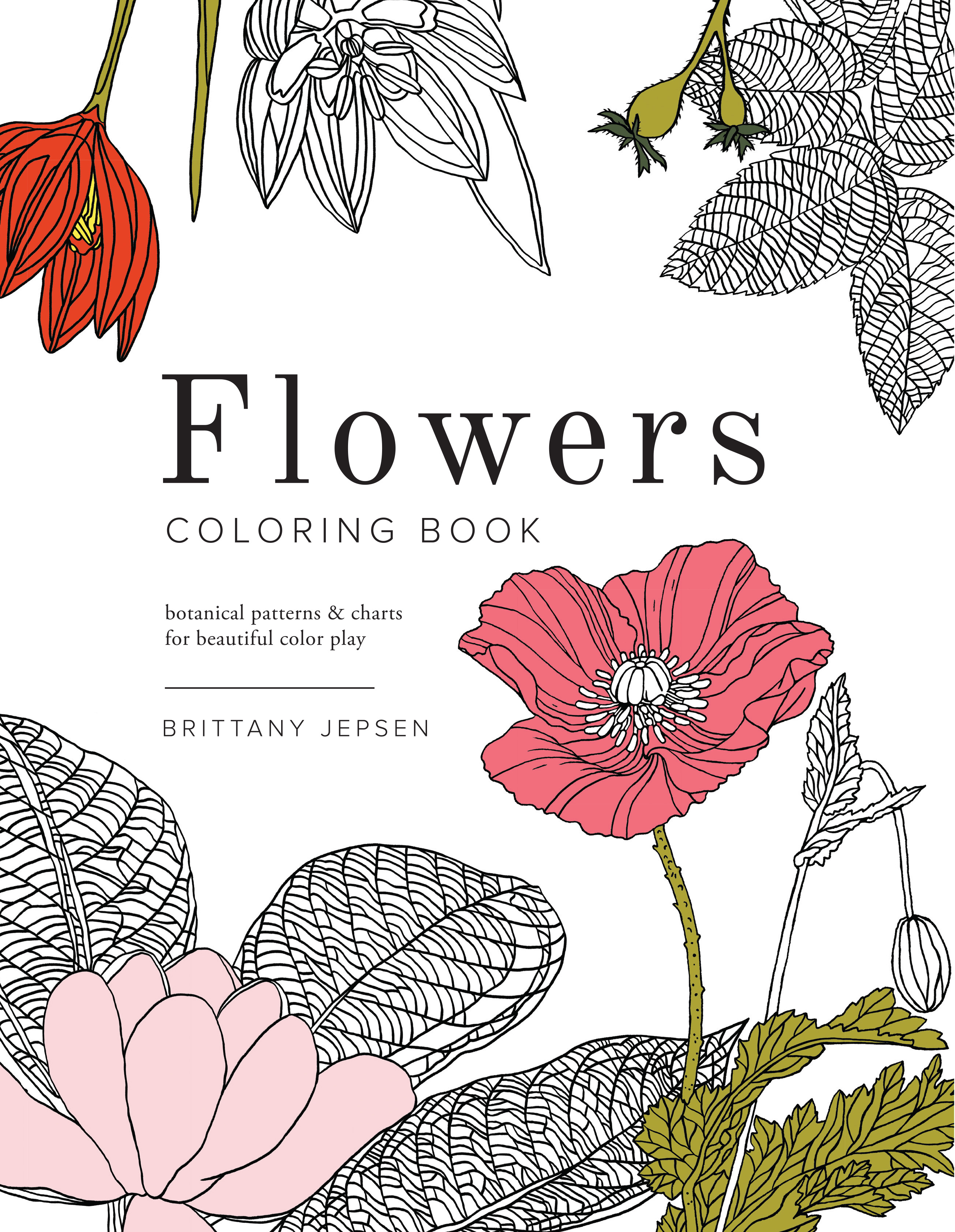 Flowers Coloring Book   The House That Lars Built
