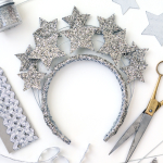 New Year’s eve star crown