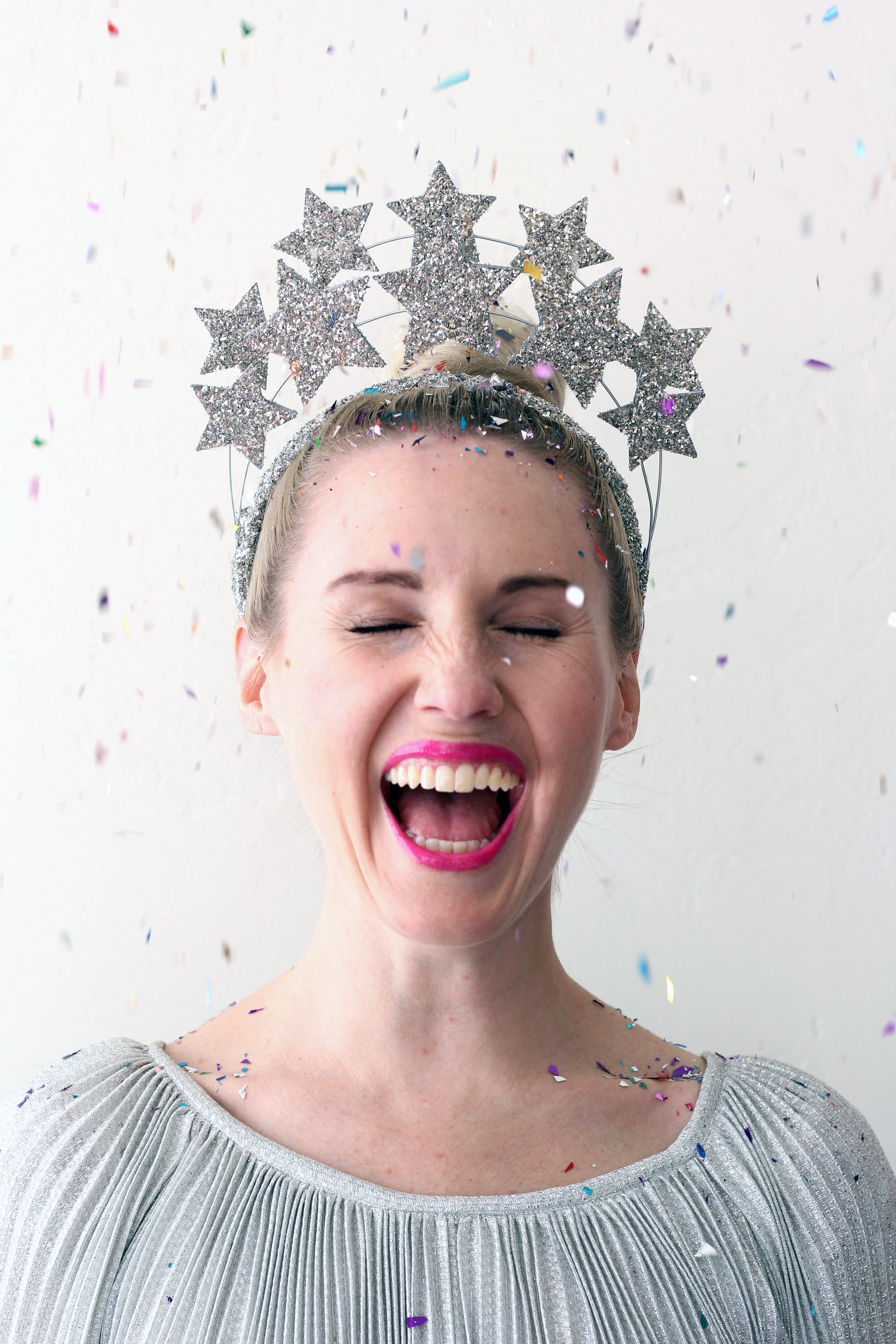 New Year's eve star crown