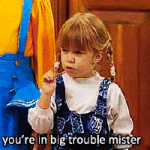 Michelle Tanner You’re in Big Trouble Mister