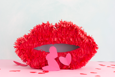 3 Valentine's Day piñata boxes - The House That Lars Built