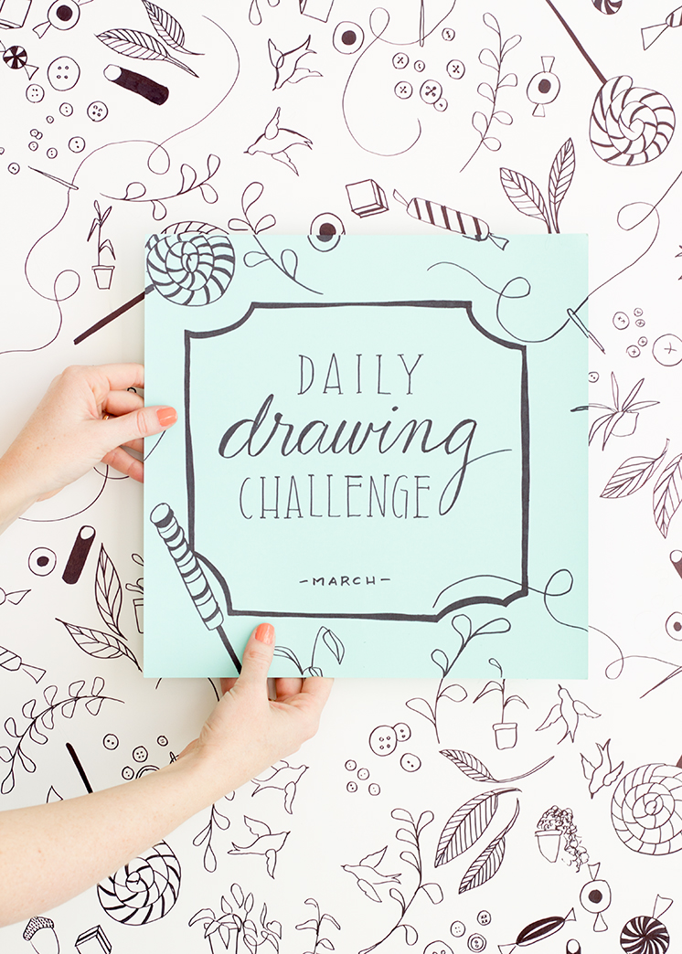 Daily drawing challenge for March! You're invited! 