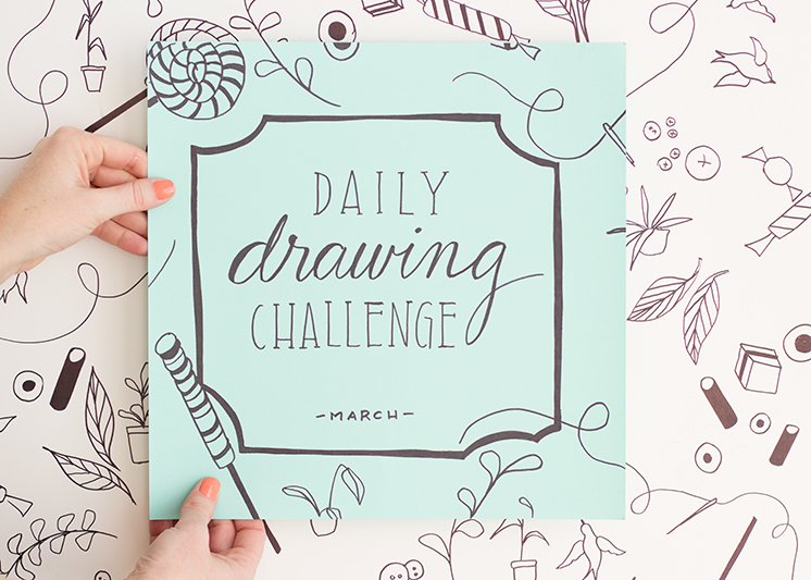 You’re invited to a Daily Drawing Challenge