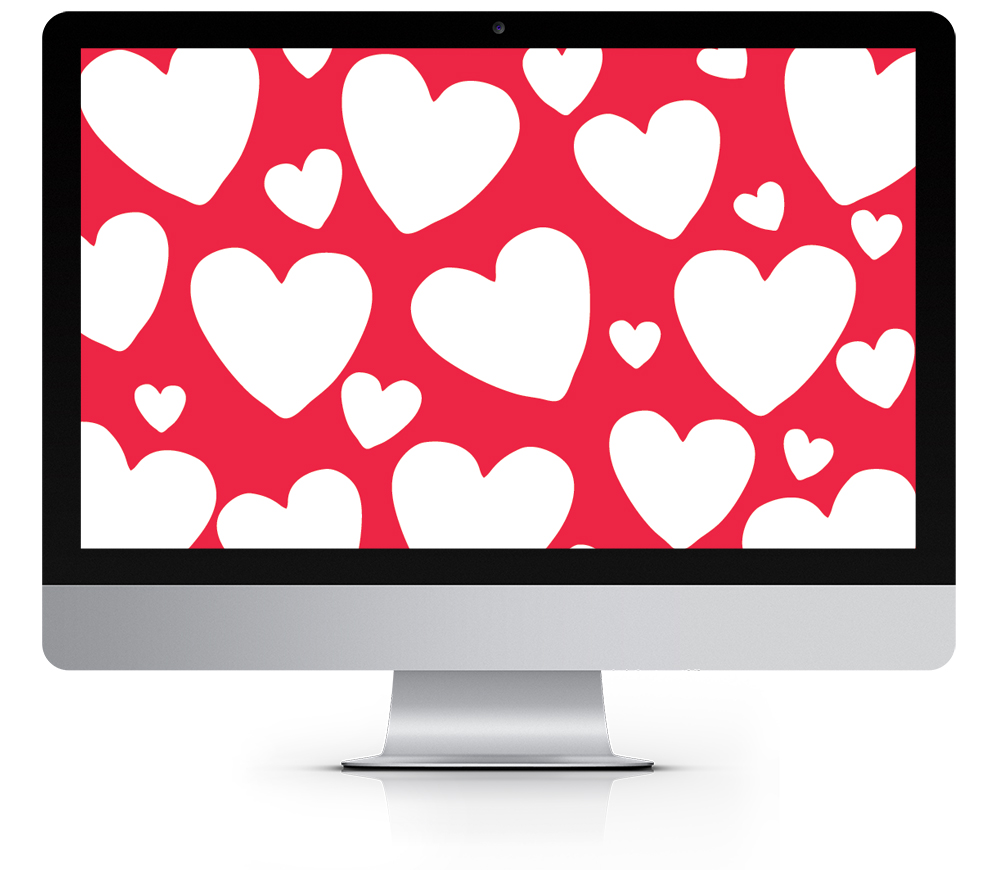 Salvation Mountain Valentine's Day desktop wallpaper