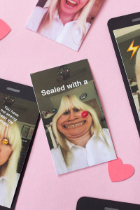 Print your own snapchat valentines