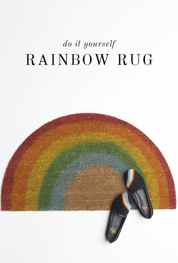 rainbow-rug