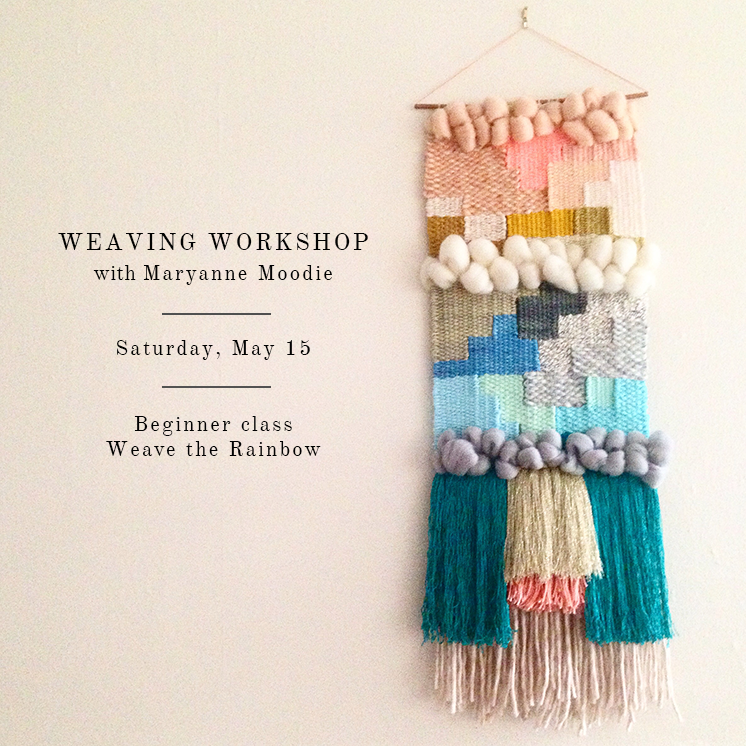 Weaving workshop with Maryanne Moodie
