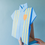Father’s Day origami shirt gift bags