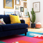DIY Matisse-inspired cut out rug