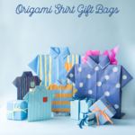 Father’s Day origami shirt gift bags