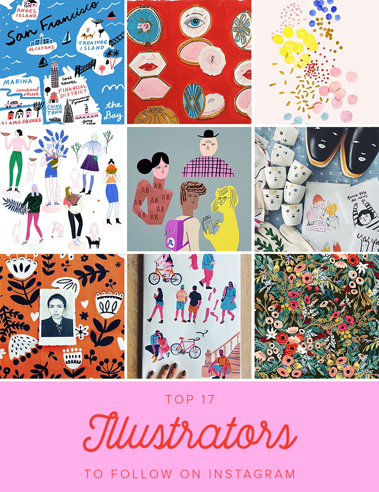 Inspiring Illustrators to follow on Instagram