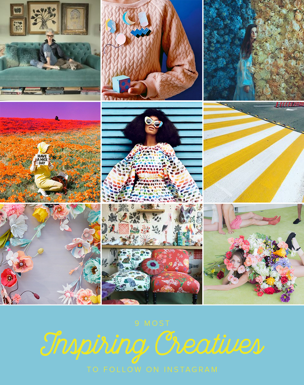 9 most inspiring creatives to follow on instagram - most inspiring instagram accounts to follow