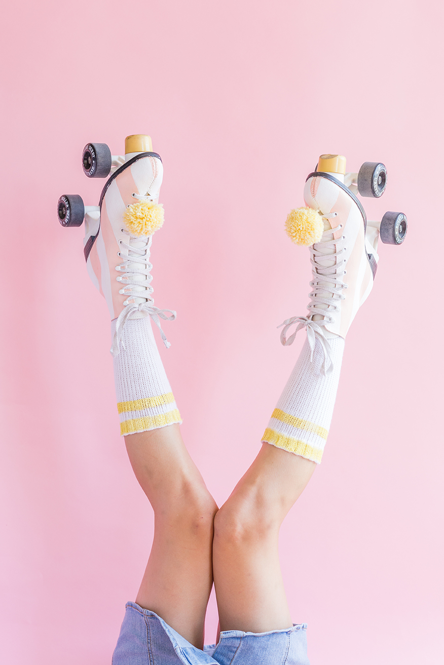 DIY paint your roller skates