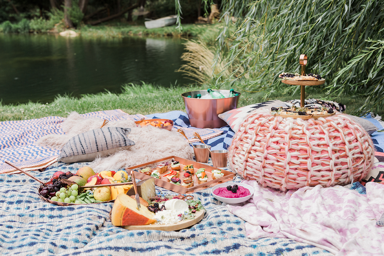 lingering summer feast with Crate and Barrel and The House That Lars Built 