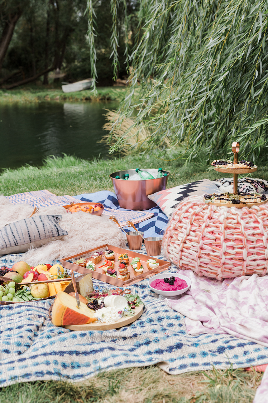 lingering summer feast with Crate and Barrel and The House That Lars Built 