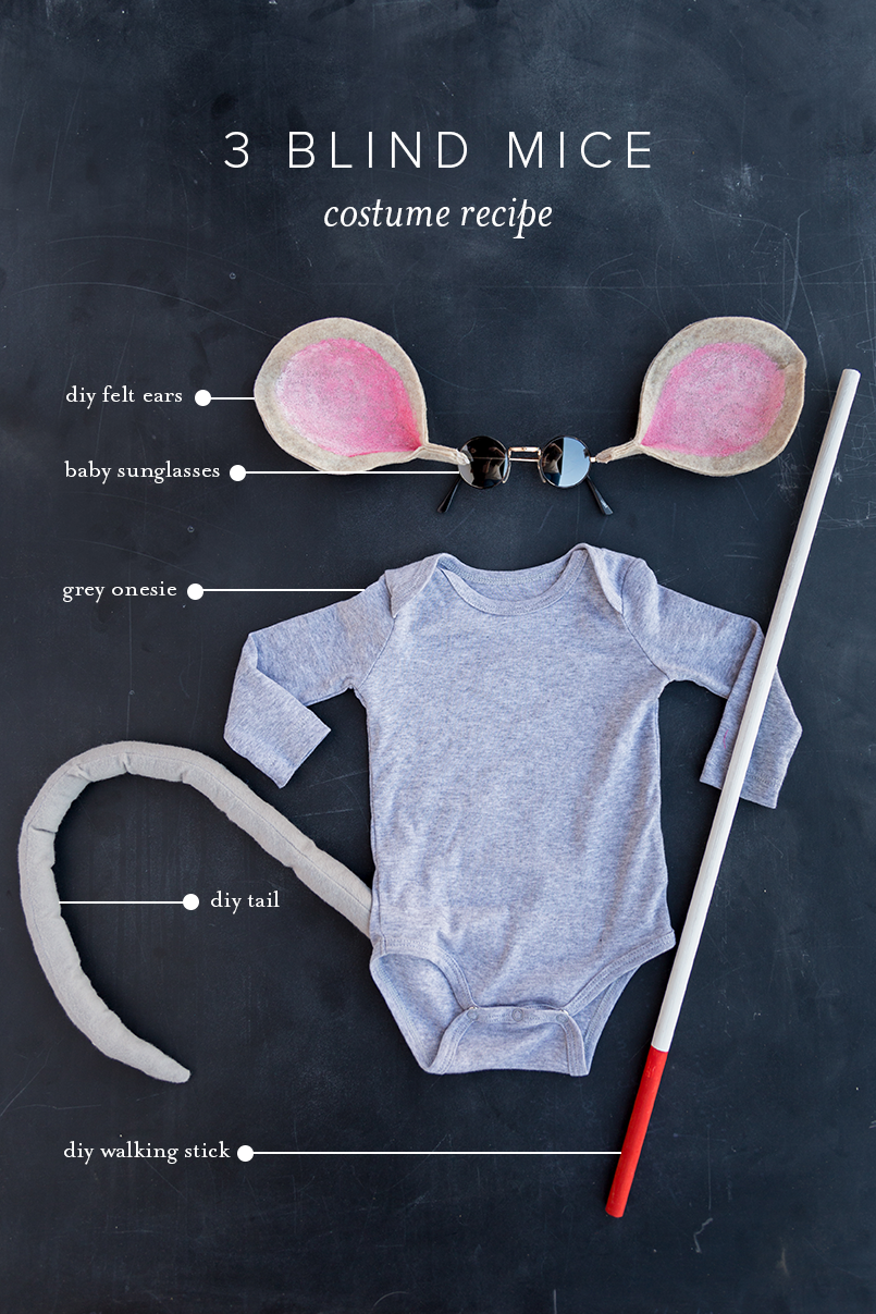 cute costume for baby 3 blind mice