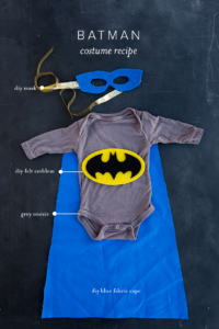 cute costume for baby batman