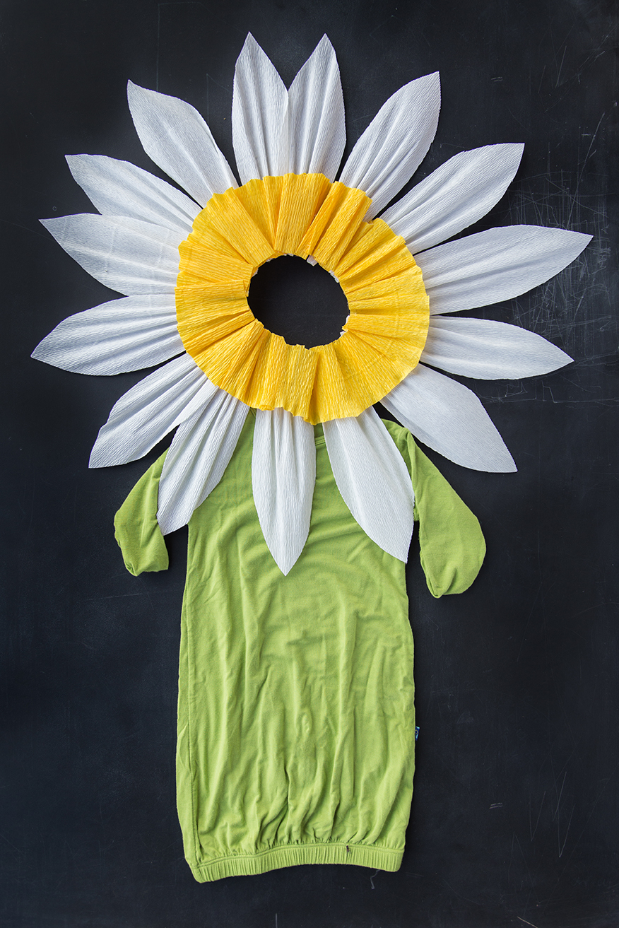 daisy flower head costume