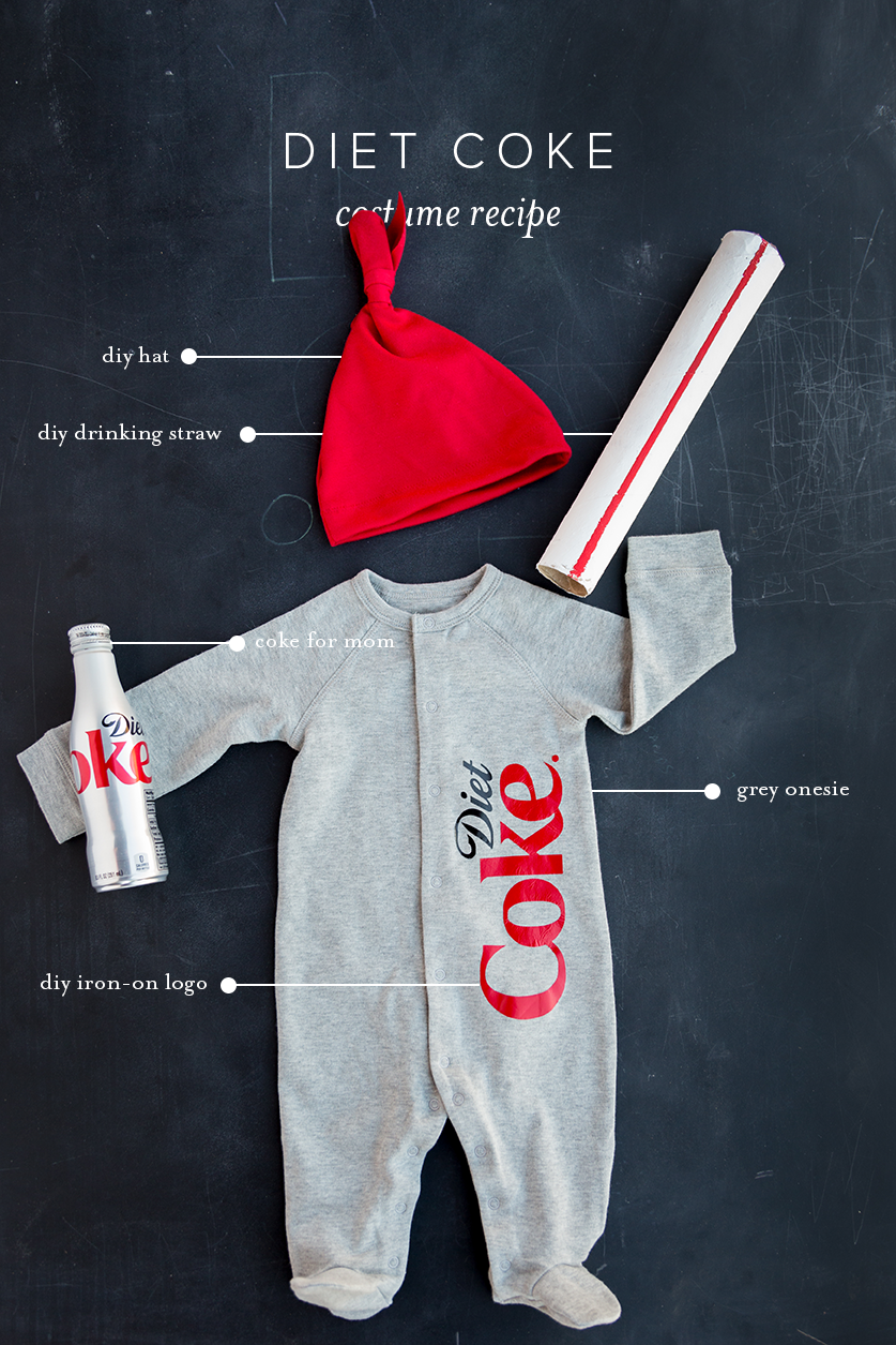 cute costume for baby diet coke bottle