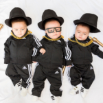 RunDMC baby costumes for Halloween